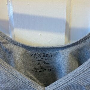 VOGO Athletica Heather Gray Comfort Seamless Sports Bra